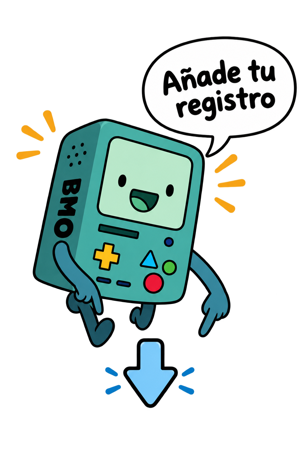 Añade tu registro